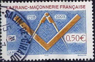 Timbre maçonnique France 2003